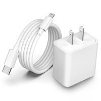 iPhone Fast Charger Cable,Fast Charger iPhone 20W PD USB C Wall Charger Type C Power Adapter Lightning Cable Fast Charging Plug Compatible with iPhone14/13 Pro/12/11/XS/Max/XR/X/8 Plus/SE 2022,iPad iPhone Fast Charger Cable,Fast Charger iPhone 20W PD USB C Wall Charger Type C Power Adapter Lightning Cable Fast Charging Plug Compatible with iPhone14/13 Pro/12/11/XS/Max/XR/X/8 Plus/SE 2022,iPad