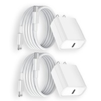 iPhone Fast Charger,Fast Charger iPhone 2Pack 20W PD USB C Wall Charger Type C Power Adapter Lightning Cable Cord Fast Charging Plug Apple Chargers for iPhone 14 Pro/13/12 Pro Max/XS/XR/X/8/SE/iPad iPhone Fast Charger,Fast Charger iPhone 2Pack 20W PD USB C Wall Charger Type C Power Adapter Lightning Cable Cord Fast Charging Plug Apple Chargers for iPhone 14 Pro/13/12 Pro Max/XS/XR/X/8/SE/iPad